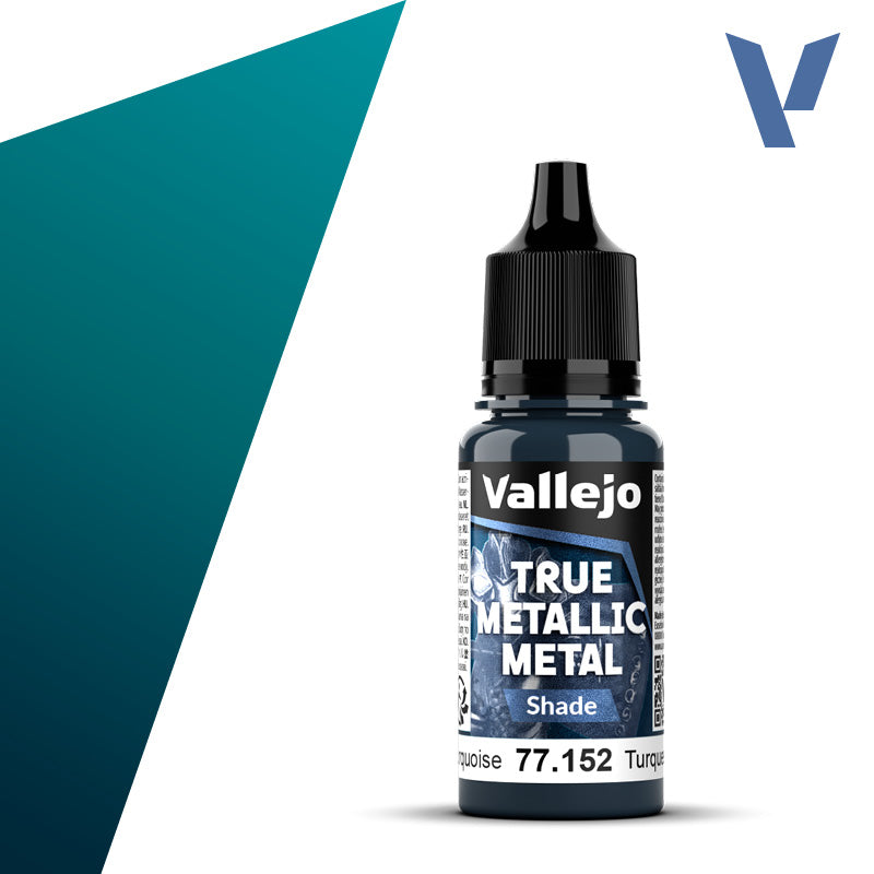 True Metallic Metal - Shade: Hydra Turquoise