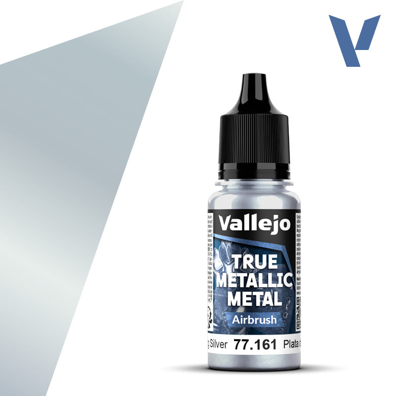 True Metallic Metal - Airbrush: Sterling Silver