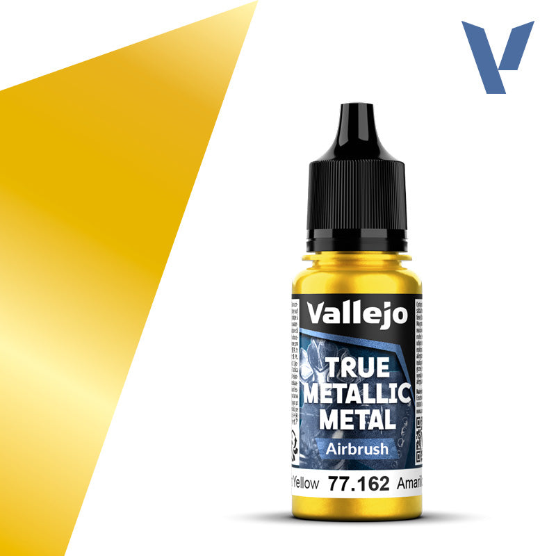 True Metallic Metal - Airbrush: Radiant Yellow