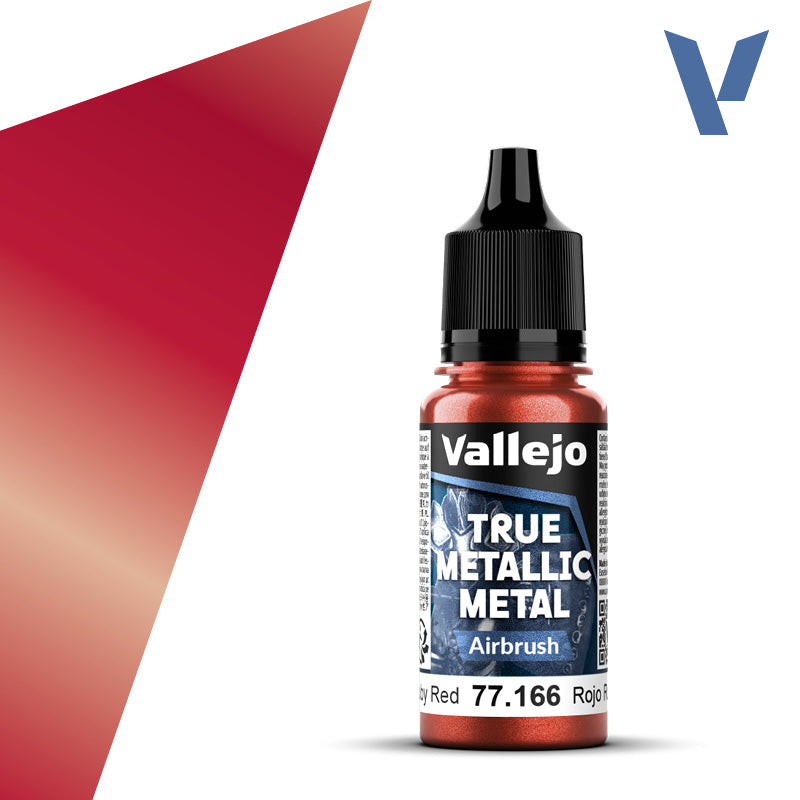 True Metallic Metal - Airbrush: Ruby Red