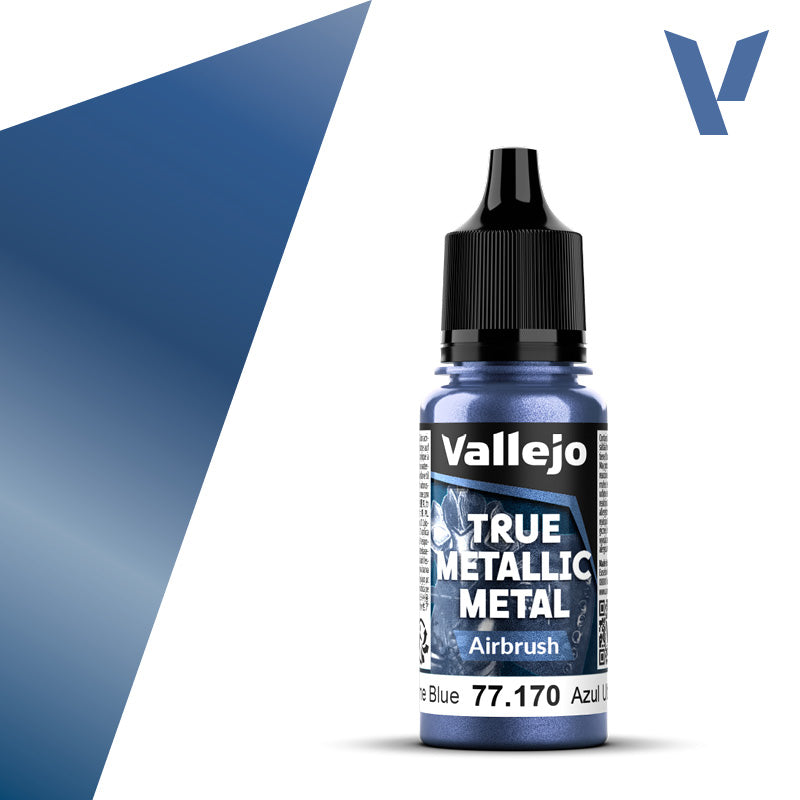 True Metallic Metal - Airbrush: Ultramarine Blue