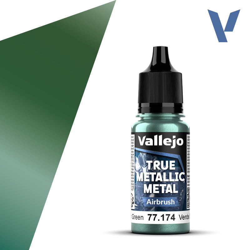 True Metallic Metal - Airbrush: Dusken Green