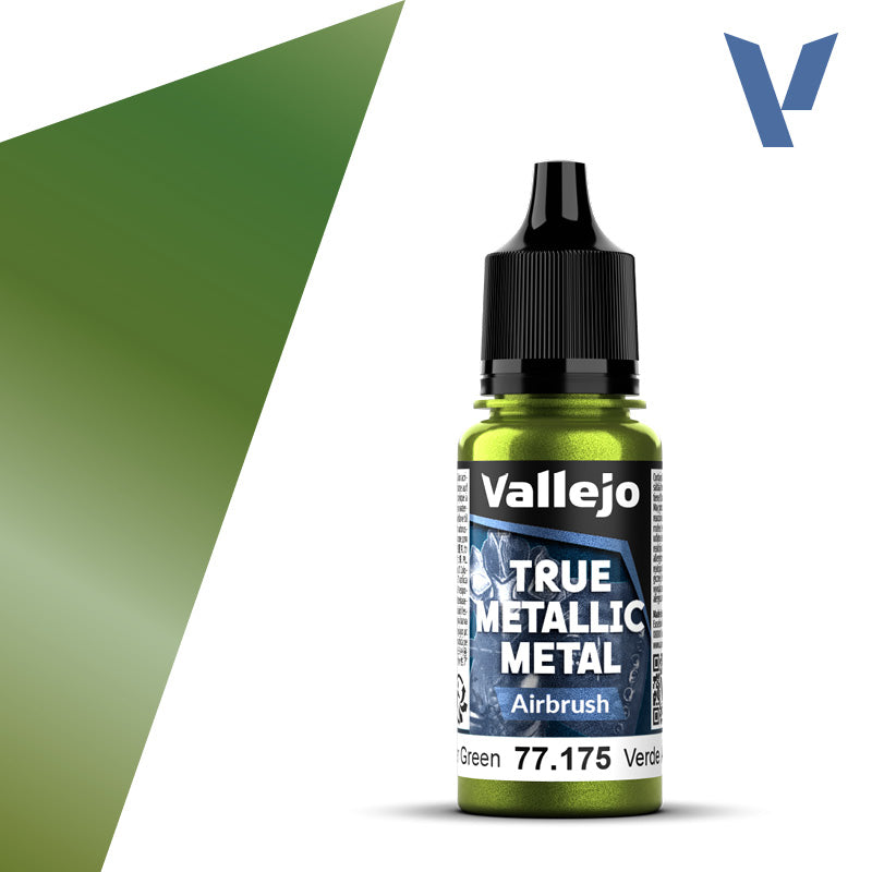 True Metallic Metal - Airbrush: Amber Green