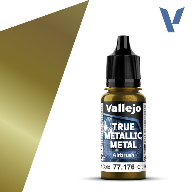 True Metallic Metal - Airbrush: Greenish Gold