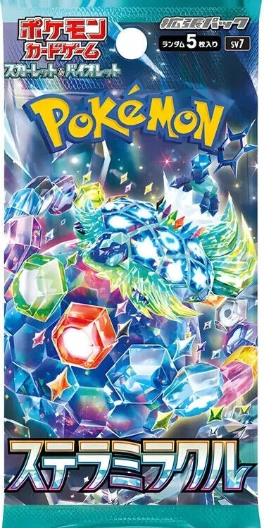 Pokemon TCG: Japanese Stellar Miracle (sv7) - Single Booster