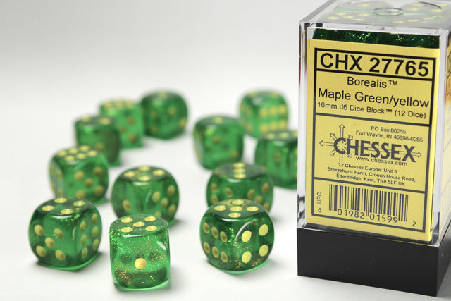 borealis maple green yellow