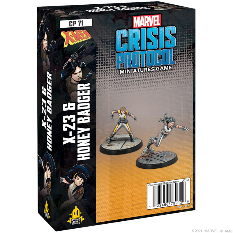 Marvel Crisis Protocol: X-23 & Honey-Badger