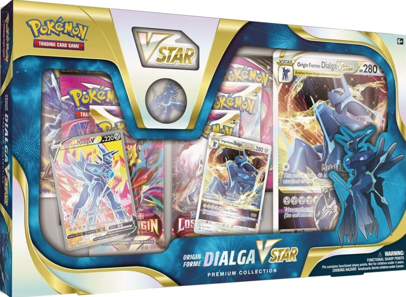 Pokemon Dialga/ Palkia Origin Forme VSTAR Premium Collection Box