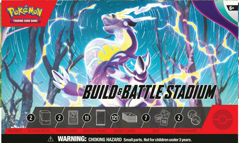 Pokemon TCG: Scarlet & Violet 1 Build and Battle Stadium Box