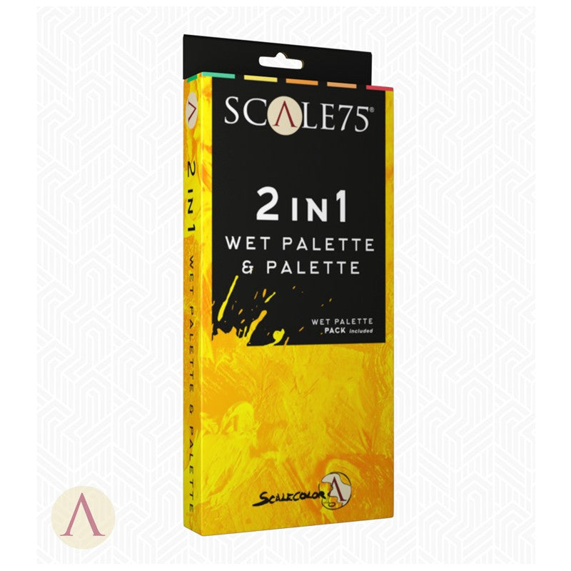 Scale75: 2in1 Wet Palette & Palette