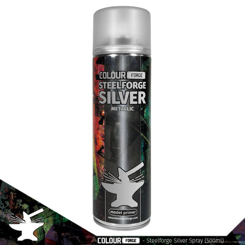 Colour Forge - Steelforge Silver Spray (500ml)