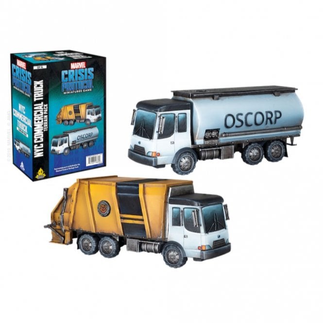 Marvel Crisis Protocol marvel crisis protocol nyc commercial truck terrain pack