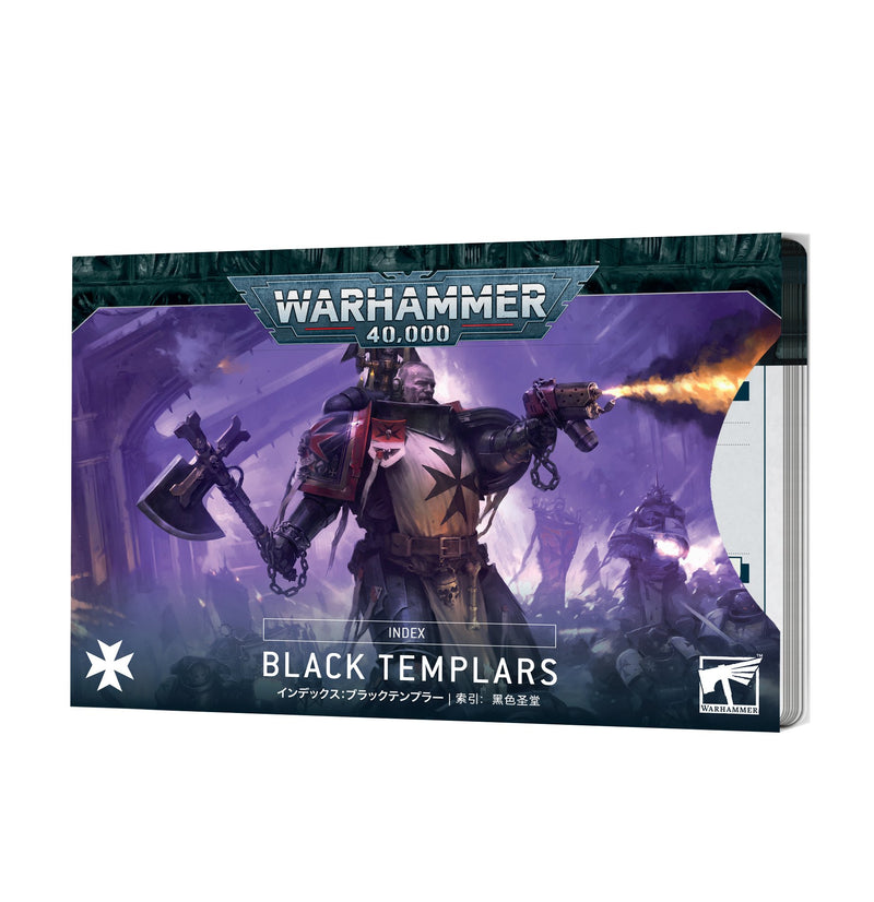 games workshop index cards black templars