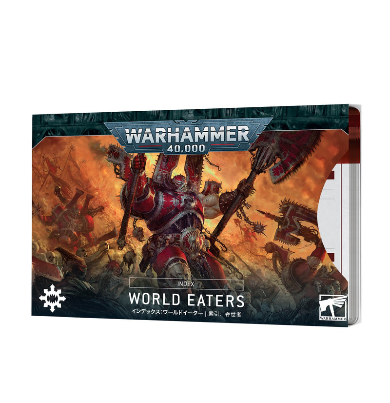 games workshop index cards world eaters