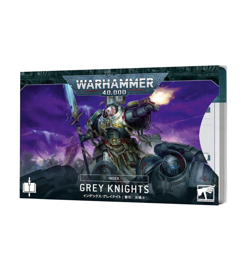 games workshop index cards grey knights