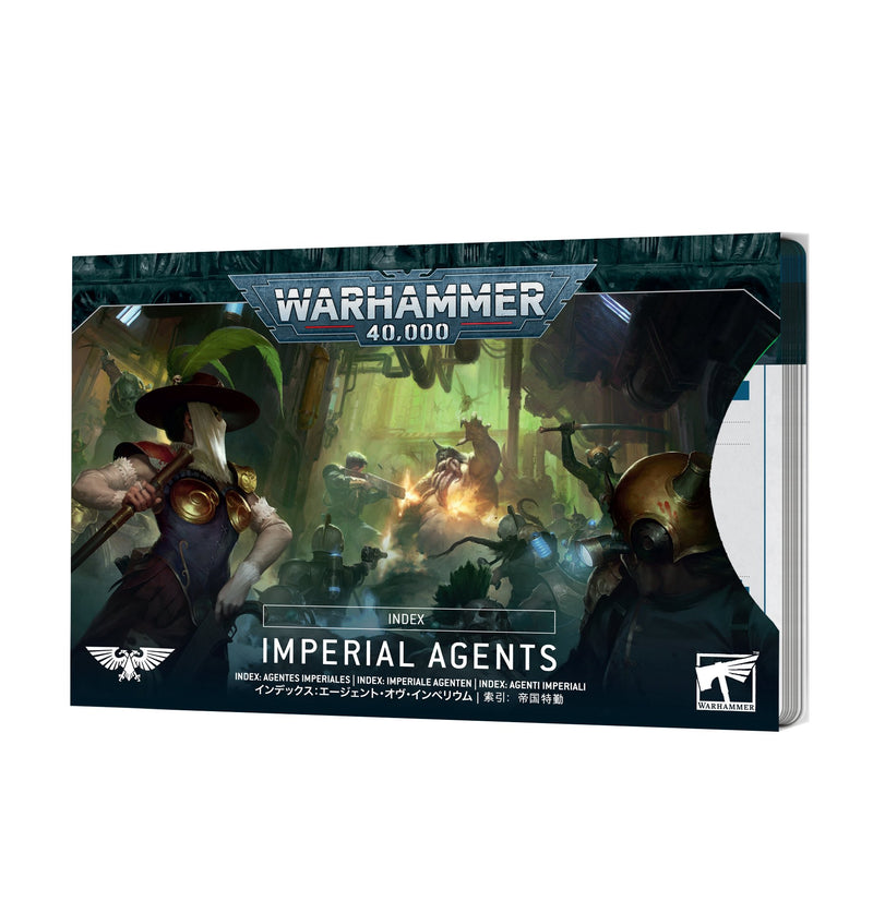 games workshop index cards imperial agents