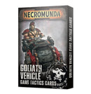 games workshop necromunda goliath vehicle cards