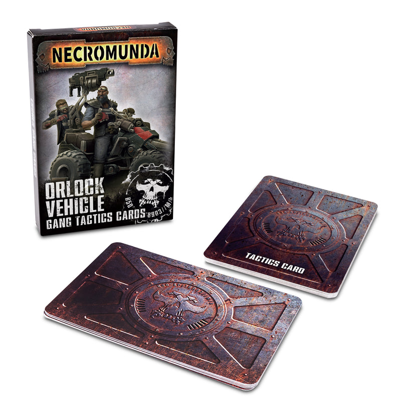 games workshop necromunda orlock vehicle tactics cards