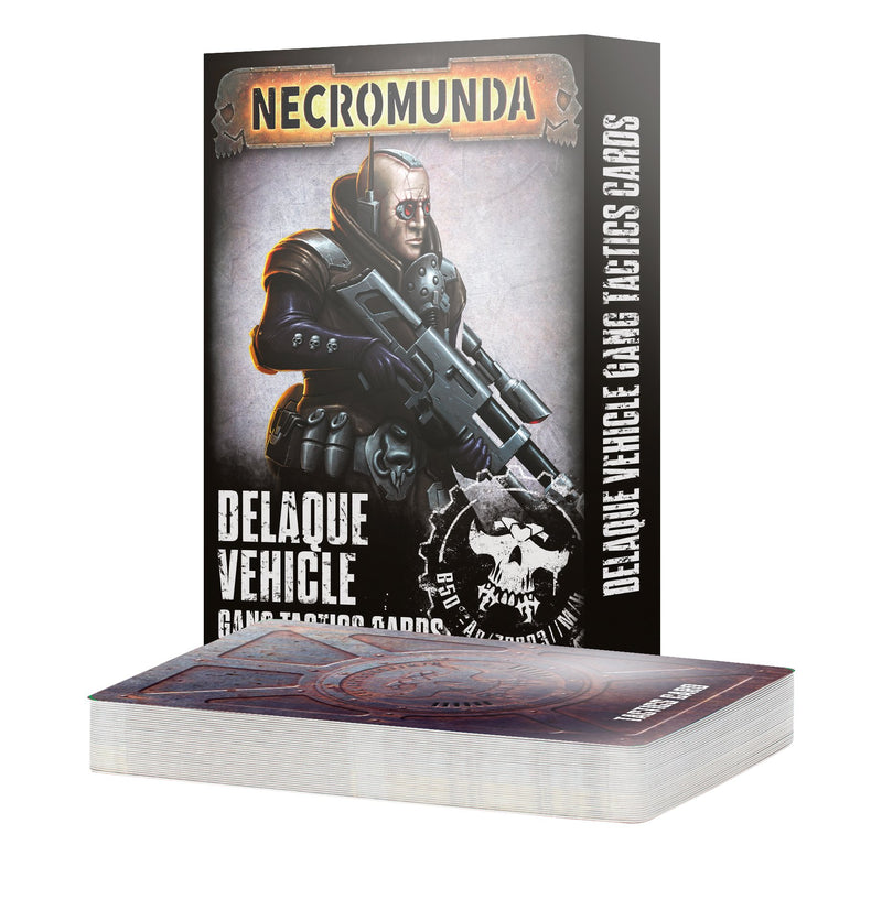 games workshop nec delaque vehicle gang tactics cards