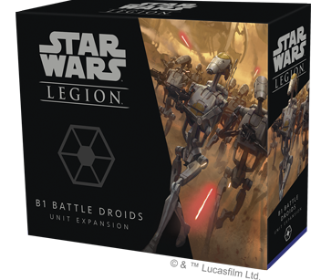 Star Wars Legion b1 battle droids unit expansion