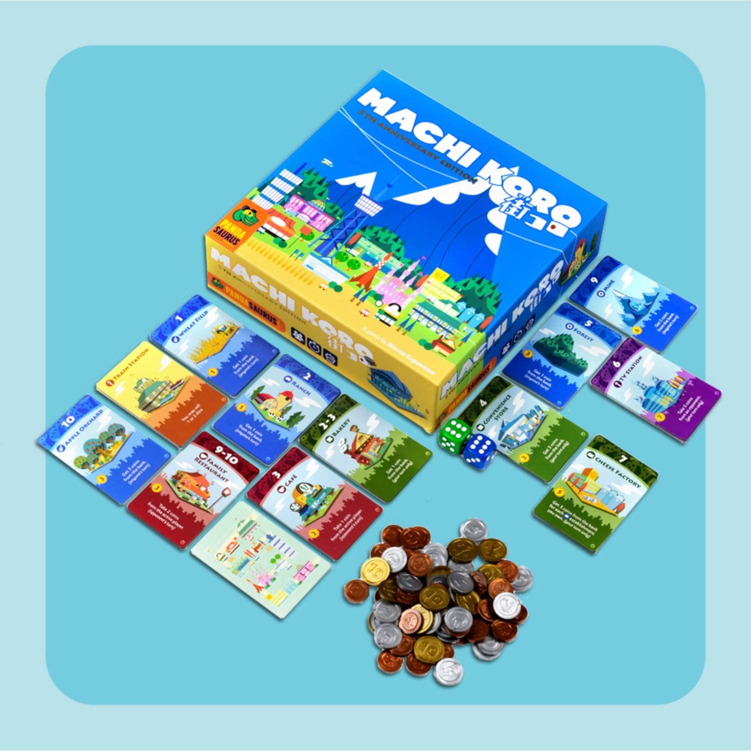 Machi Koro: 5th Anniversary Edition