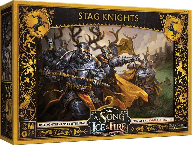 A Song of Ice and Fire baratheon stag knights