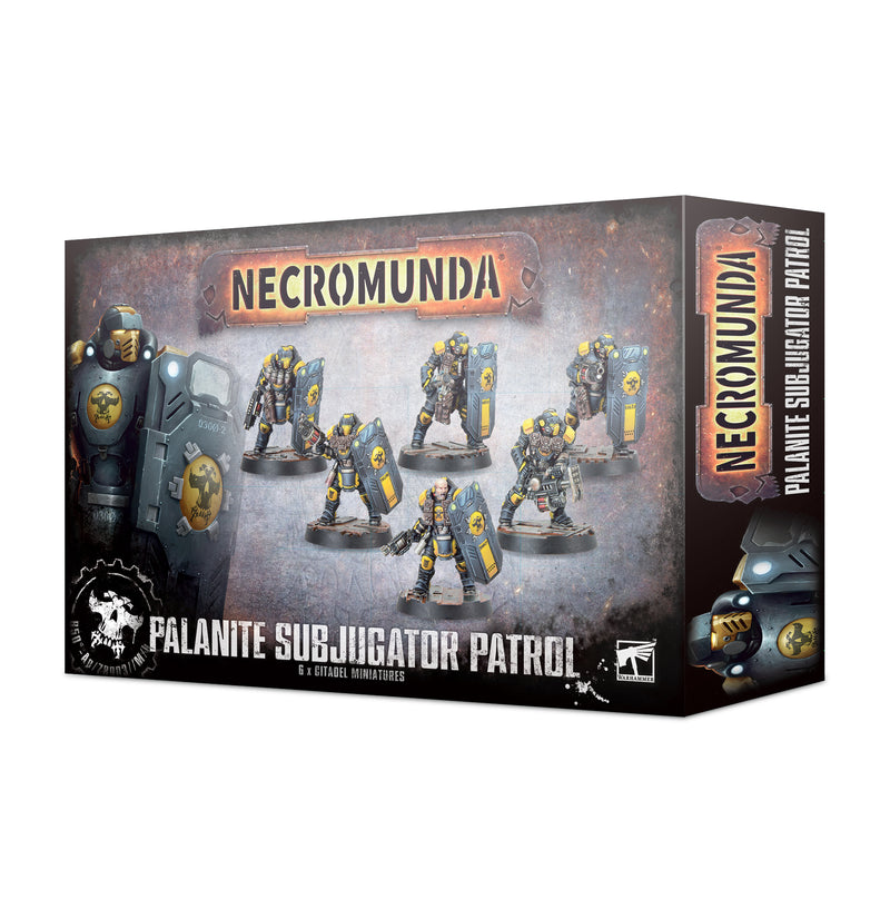 games workshop necromunda palanite subjugator patrol
