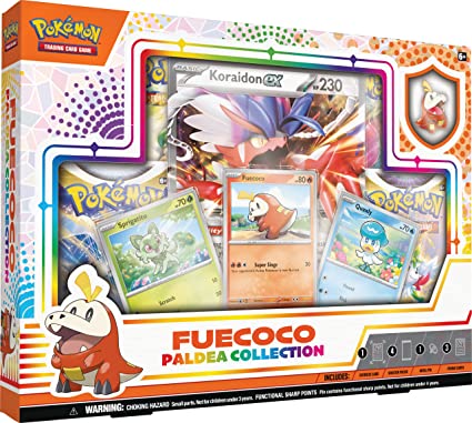 Pokemon Paldea Collection - (Quaxly / Fuecoco / Sprigatito)