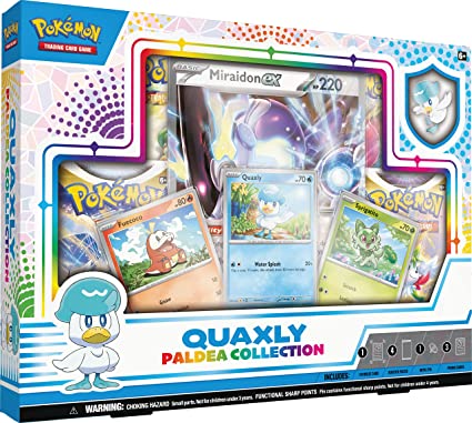 Pokemon Paldea Collection - (Quaxly / Fuecoco / Sprigatito)