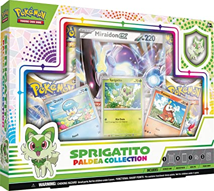 Pokemon Paldea Collection - (Quaxly / Fuecoco / Sprigatito)