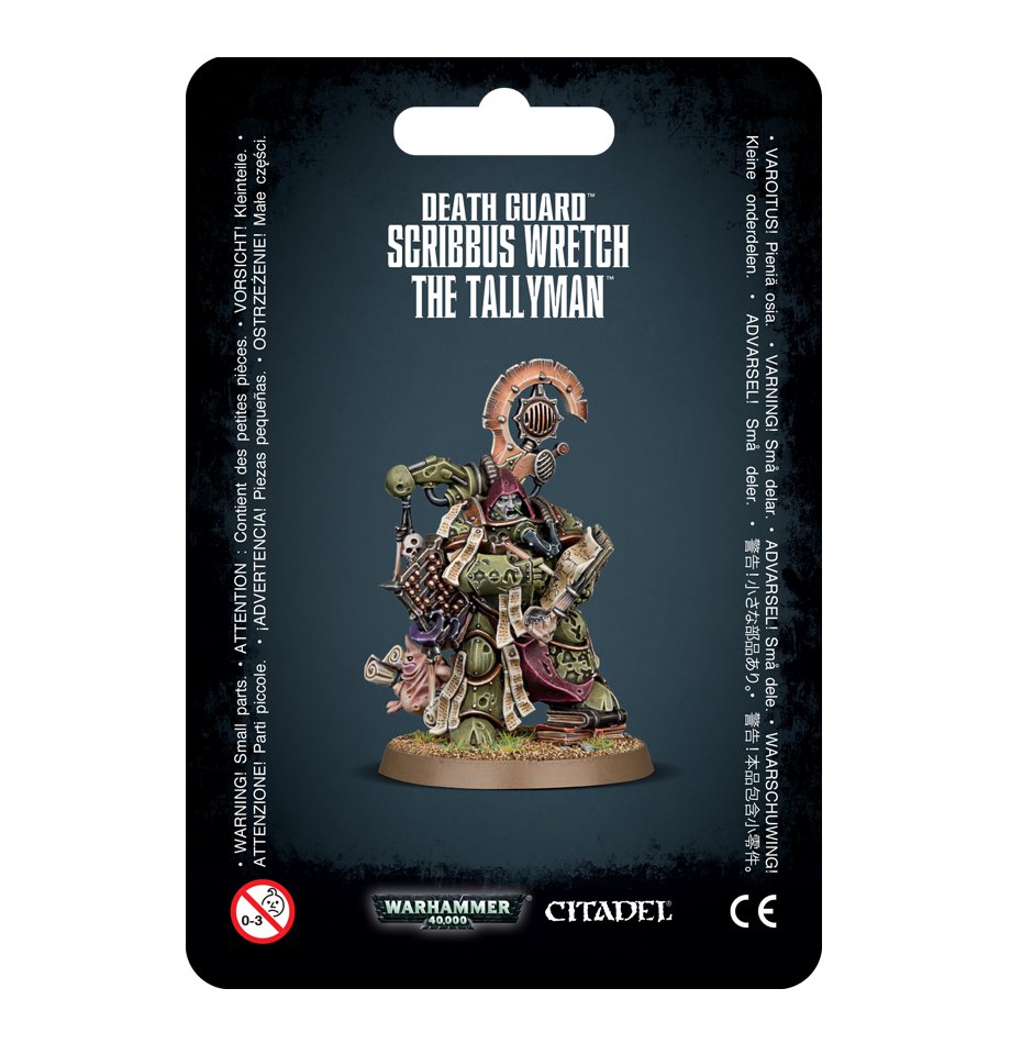 games workshop death guard scribbus wretch the tallyman