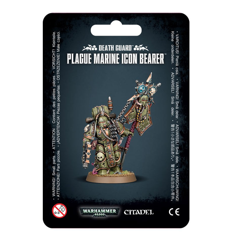 games workshop death guard plague marine icon bearer