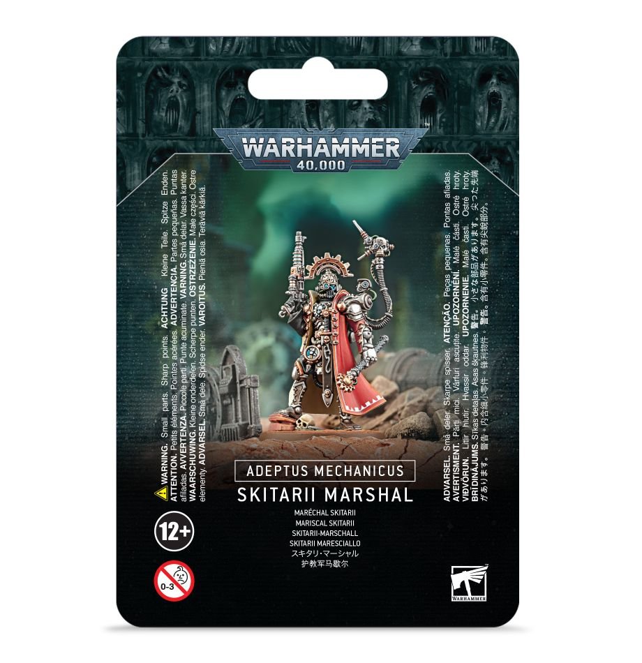 games workshop adeptus mechanicus skitarii marshall
