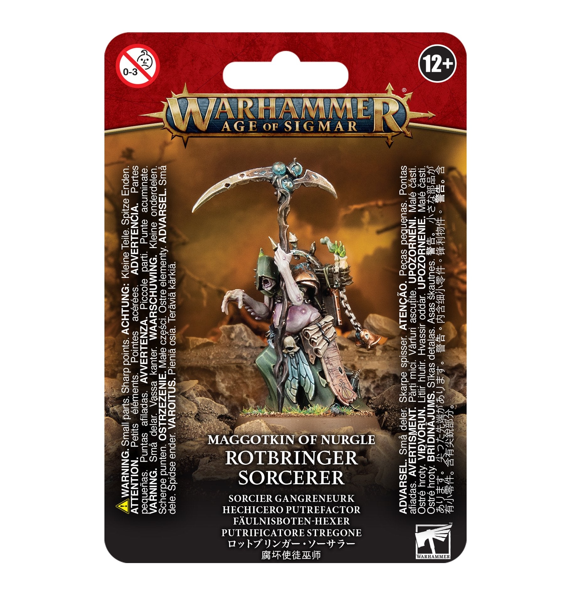 games workshop maggotkin of nurgle rotbringer sorcerer