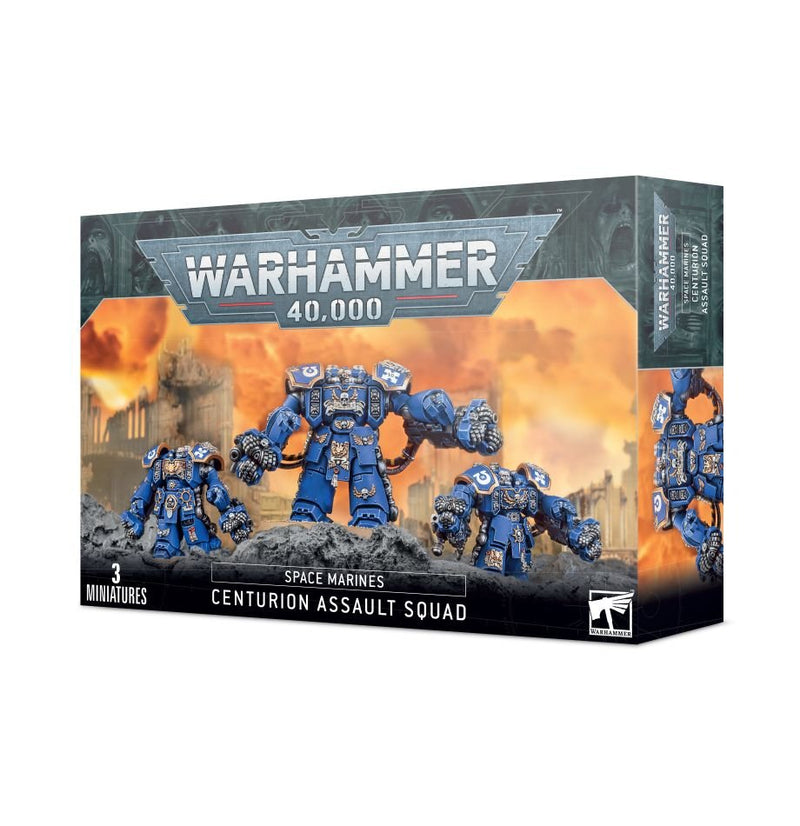 games workshop space marine centurion devastator assault squad