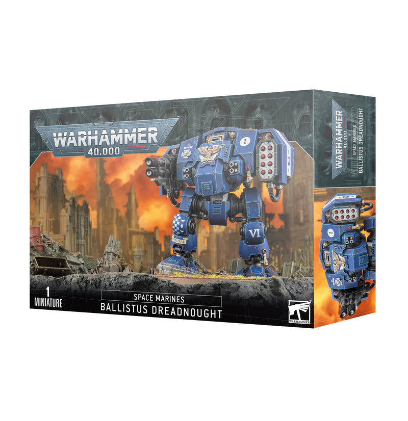 games workshop space marines ballistus dreadnought