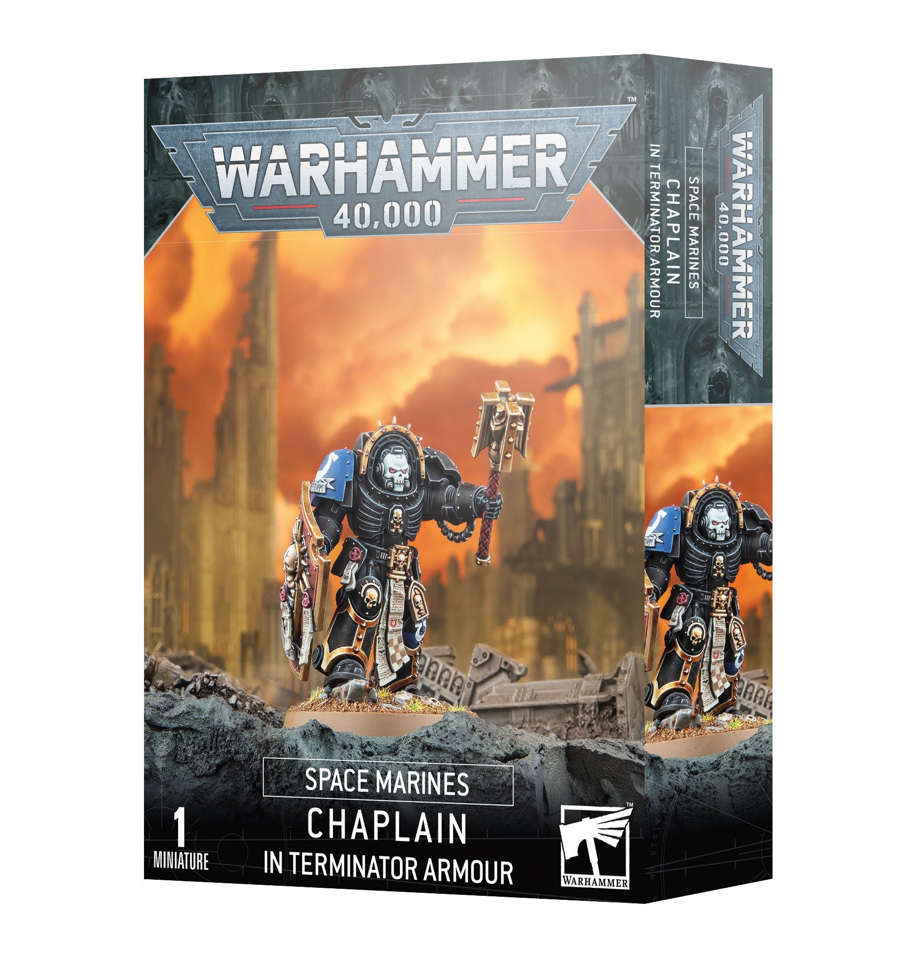 games workshop smarines chaplain in terminator armour
