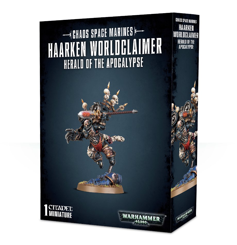 games workshop chaos sm haarken worldclaimer