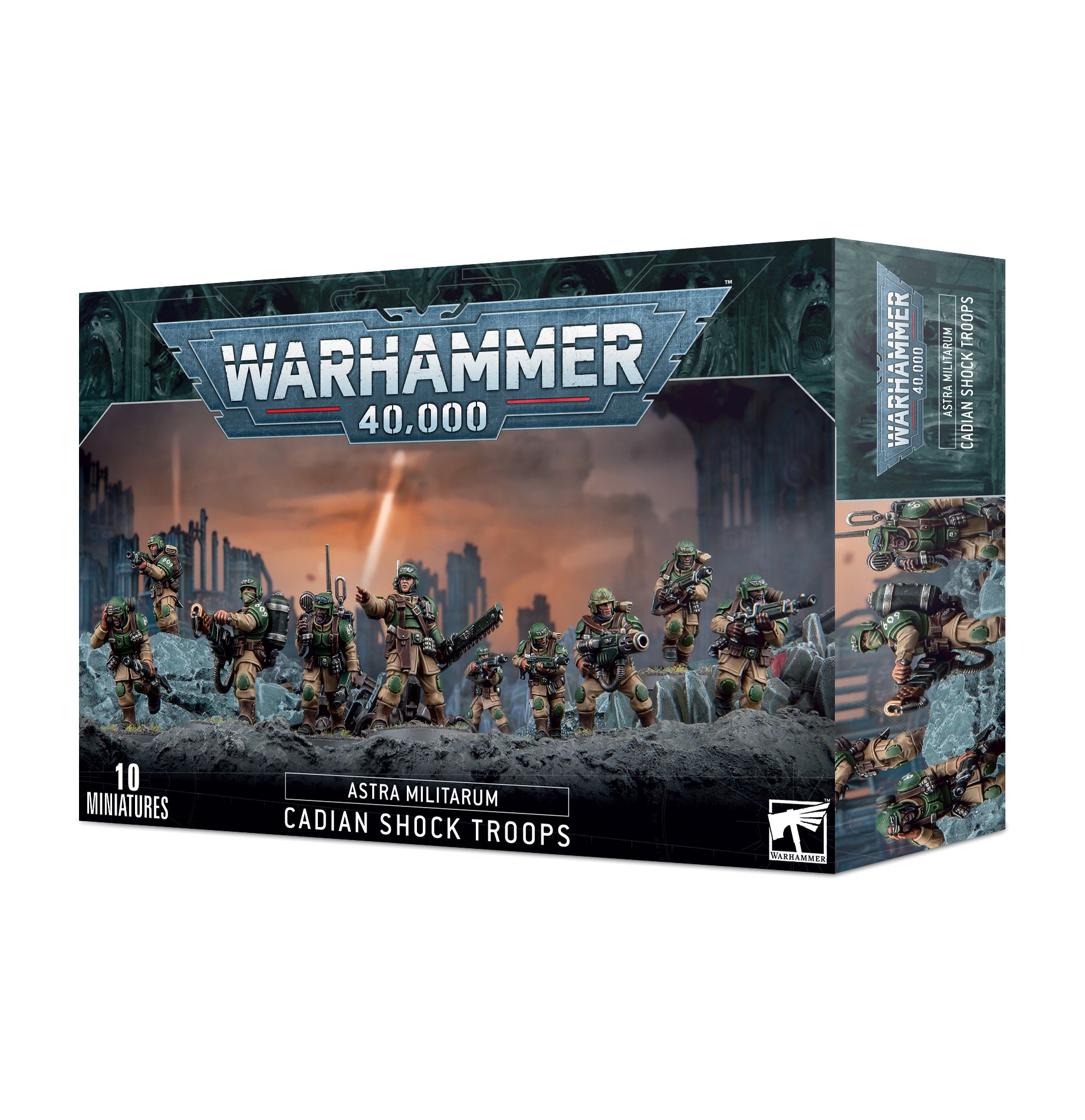 games workshop astra militarum cadian shock troops