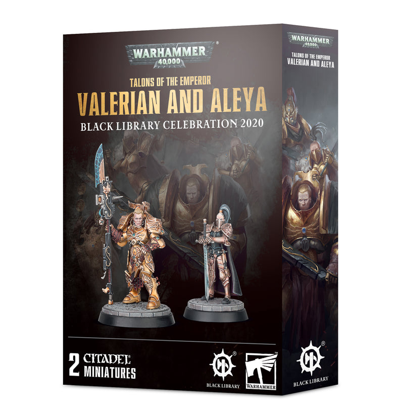 games workshop talons of the emperor valerian and aleya