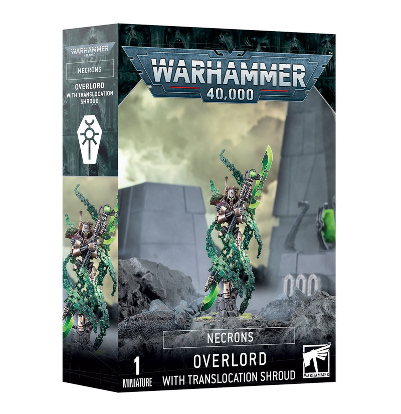 games workshop necrons overlord  translocation shroud