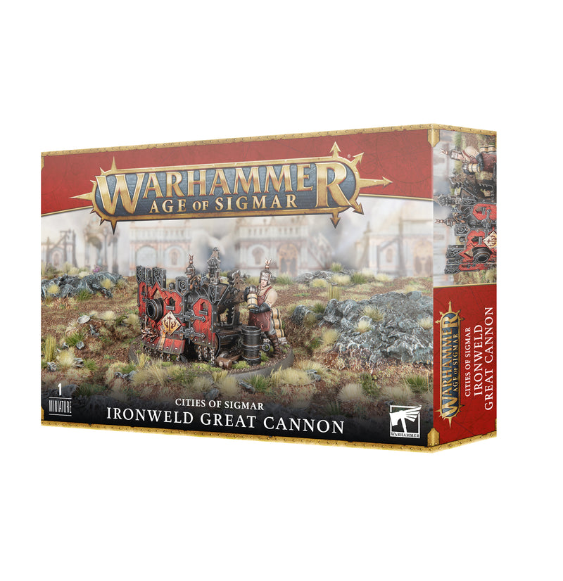 games workshop cities of sigmar ironweld great cannon