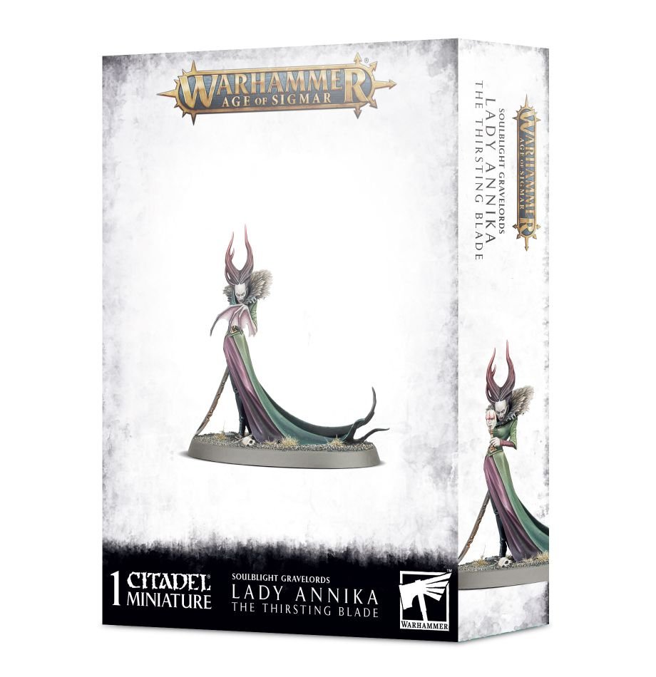 games workshop lady annika the thirsting blade
