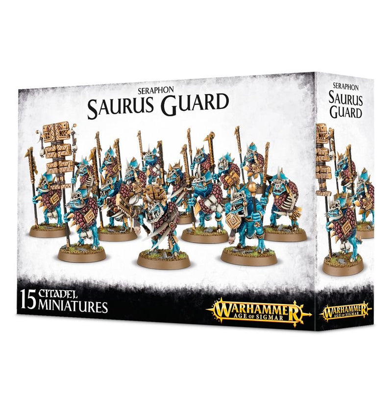 games workshop seraphon saurus guard
