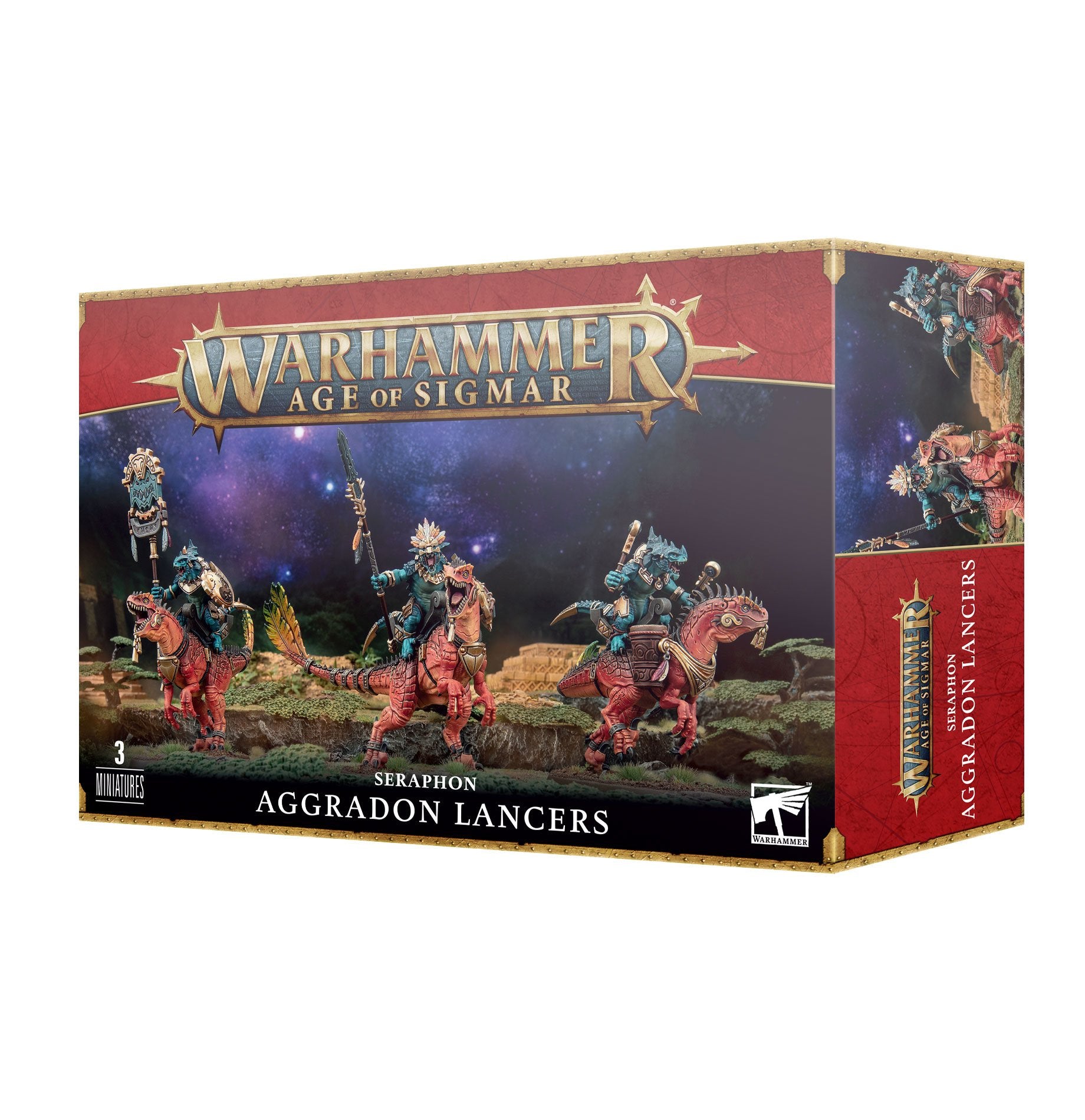 games workshop seraphon aggradon lancers