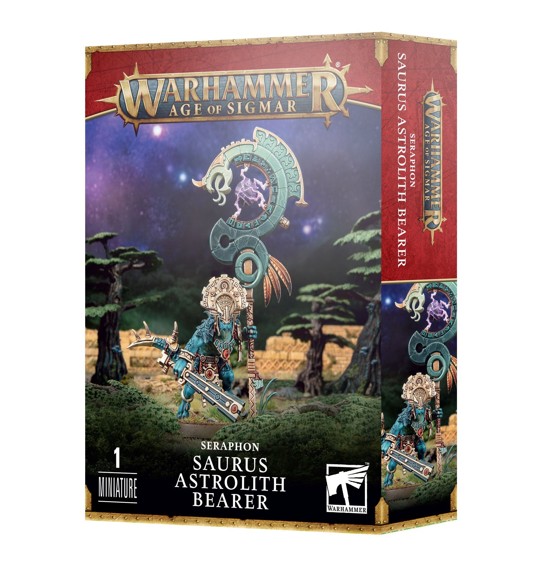 games workshop seraphon saurus astrolith bearer