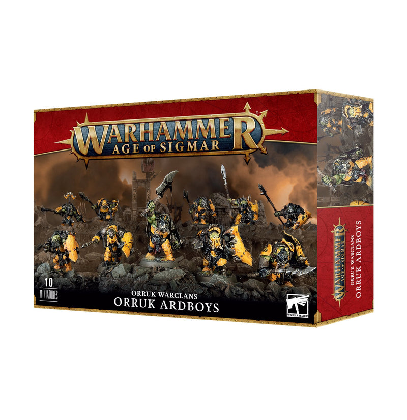 games workshop orruk warclans orruk ardboyz