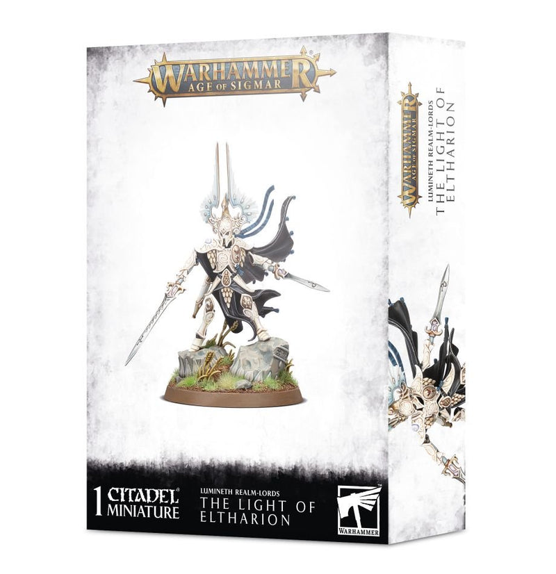 games workshop lumineth rlords the light of eltharion