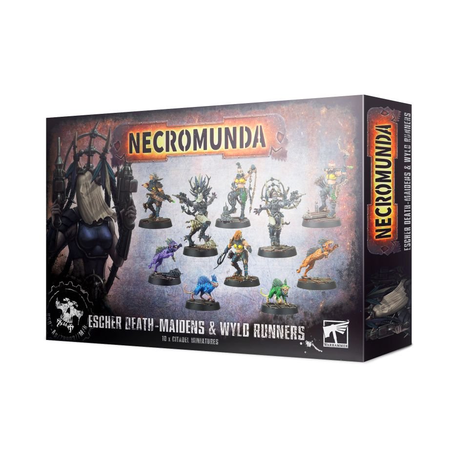 games workshop escher death maidens  wyld runners