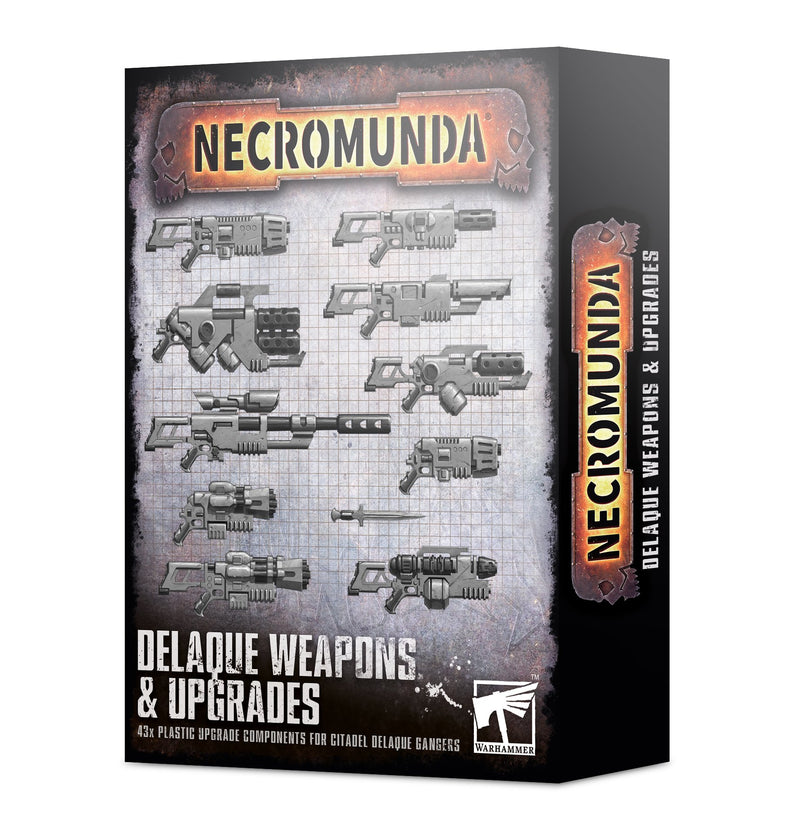 games workshop necromunda delaque weapons